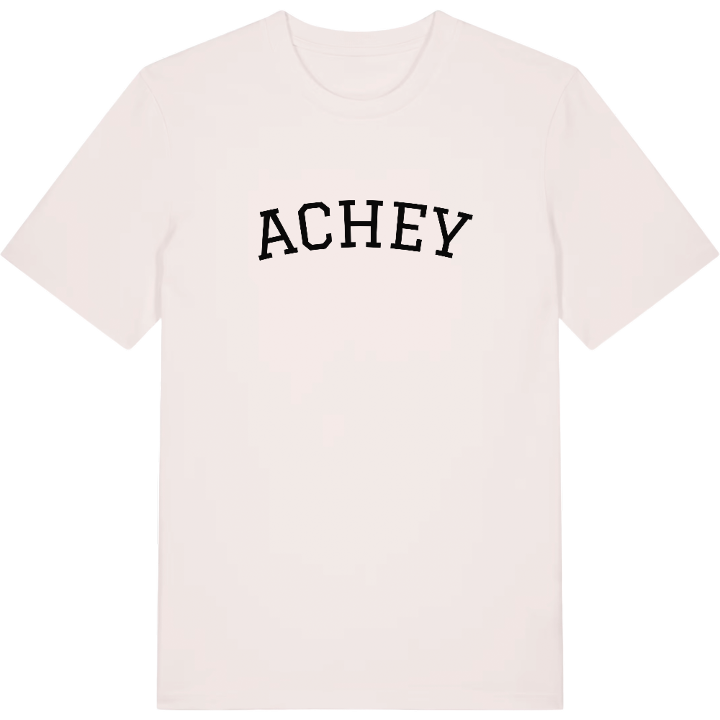 Achey böjd t-shirt – t-shirt från PinShirt