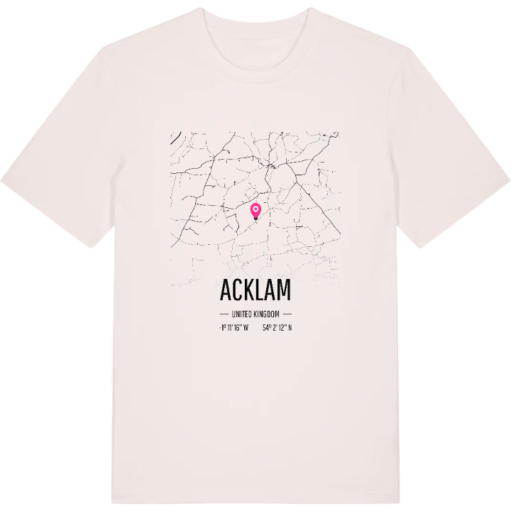 Acklam karta t-shirt – t-shirt från PinShirt