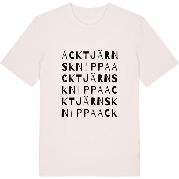 Acktjärns Knippa ordlek t-shirt – t-shirt från PinShirt
