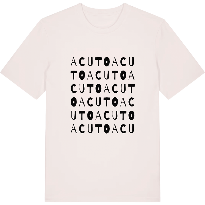 Acuto ordlek t-shirt – t-shirt från PinShirt