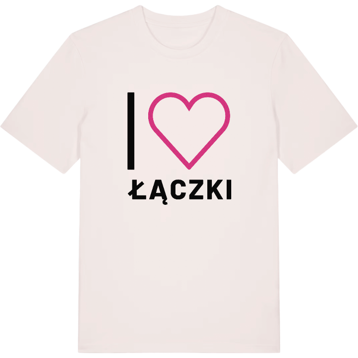 Jag älskar Łączki t-shirt stort tryck – t-shirt från PinShirt