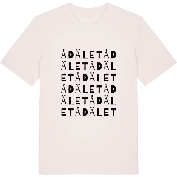 Ådälet ordlek t-shirt – t-shirt från PinShirt