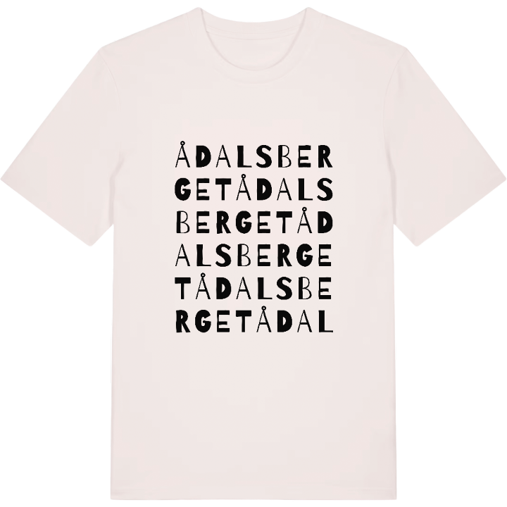 Ådalsberget ordlek t-shirt – t-shirt från PinShirt