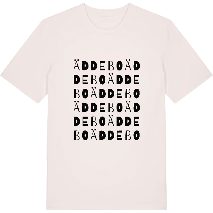 Äddebo ordlek t-shirt – t-shirt från PinShirt