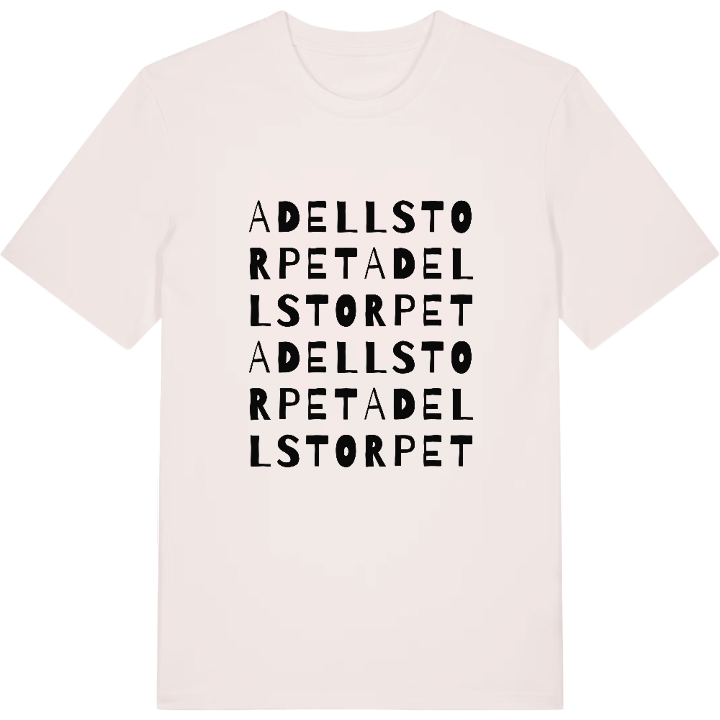 Adellstorpet ordlek t-shirt – t-shirt från PinShirt