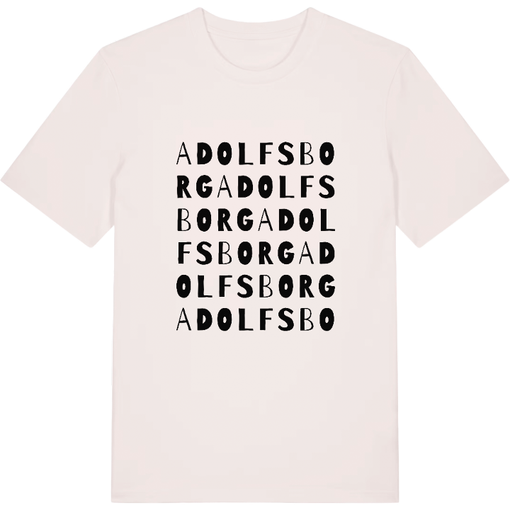 Adolfsborg ordlek t-shirt – t-shirt från PinShirt