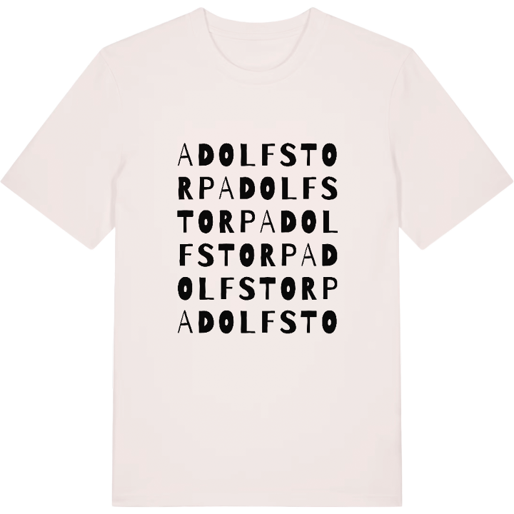 Adolfstorp ordlek t-shirt – t-shirt från PinShirt