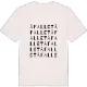 Åfallet ordlek t-shirt