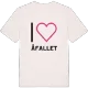 Jag älskar Åfallet t-shirt stort tryck