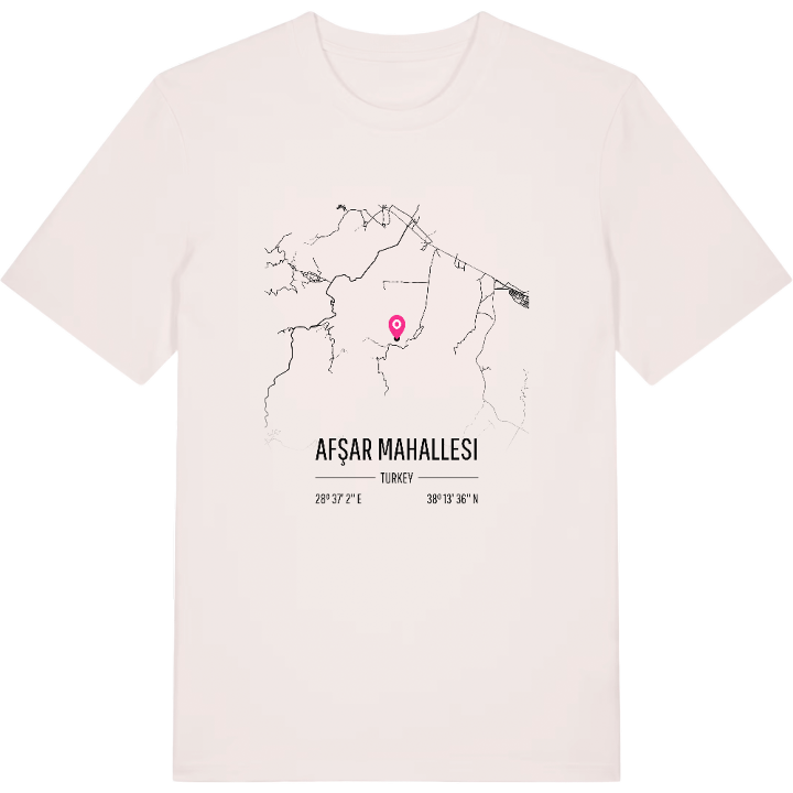 Afşar Mahallesi karta t-shirt – t-shirt från PinShirt