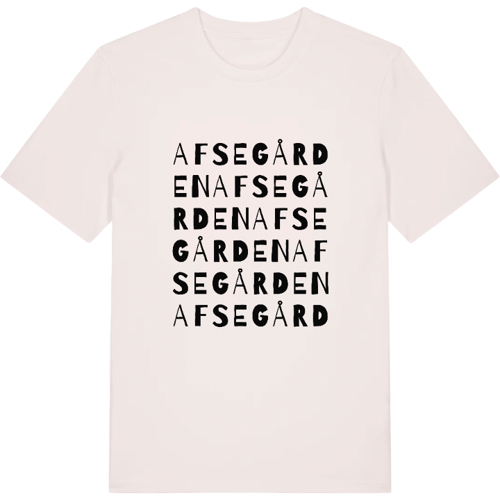 Afsegården ordlek t-shirt – t-shirt från PinShirt