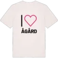 Jag älskar Ågård t-shirt stort tryck