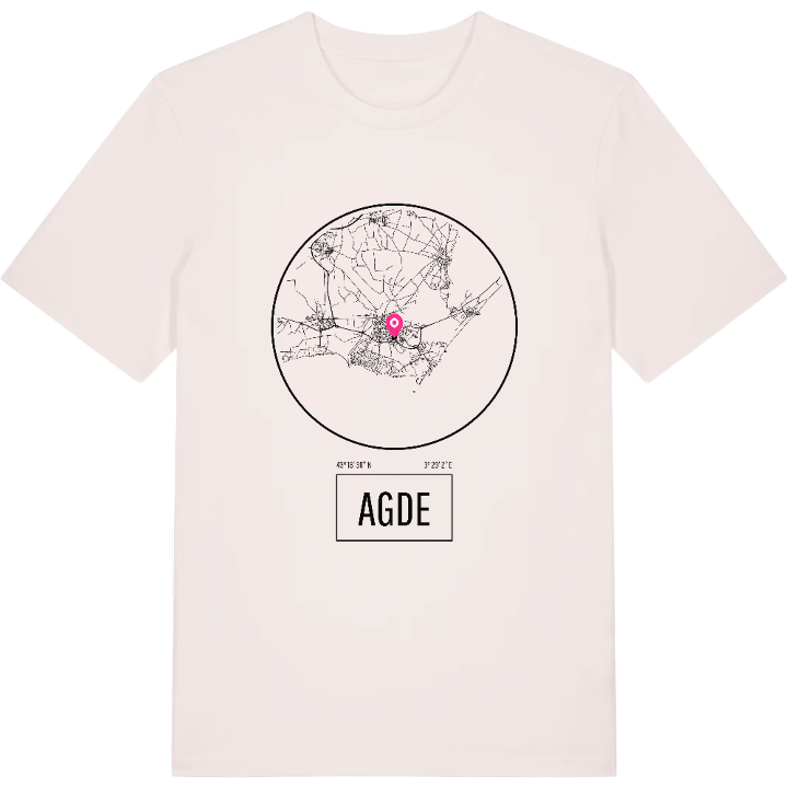 Agde t-shirt – t-shirt från PinShirt