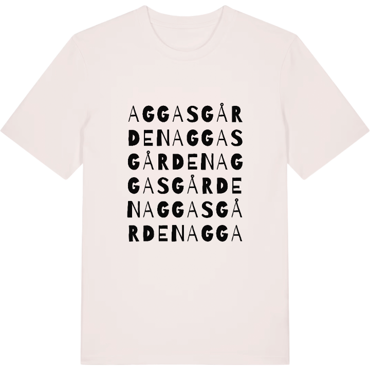 Aggasgården ordlek t-shirt – t-shirt från PinShirt
