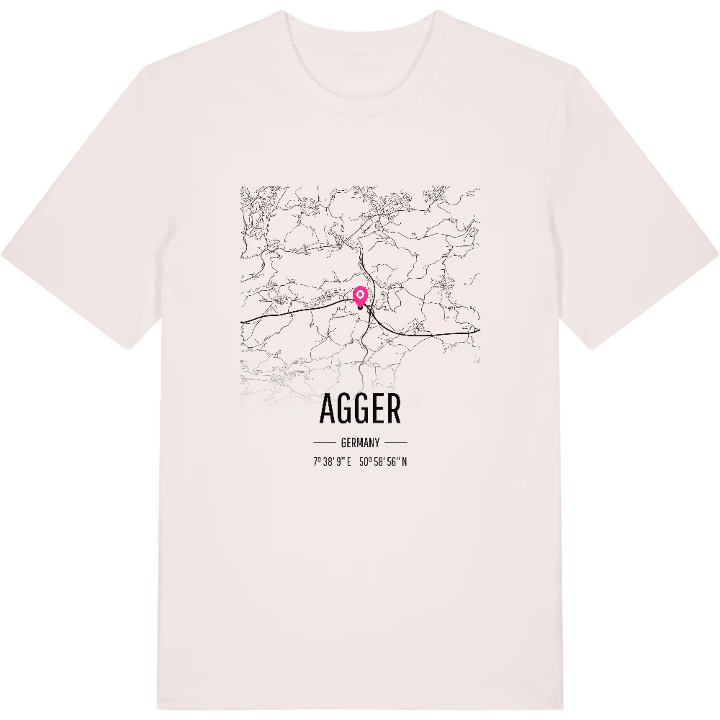 Agger karta t-shirt – t-shirt från PinShirt