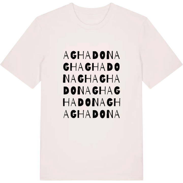 Aghadonagh ordlek t-shirt – t-shirt från PinShirt