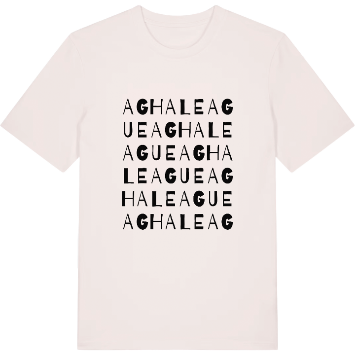 Aghaleague ordlek t-shirt – t-shirt från PinShirt