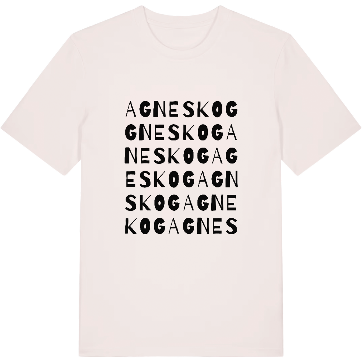 Agneskog ordlek t-shirt – t-shirt från PinShirt