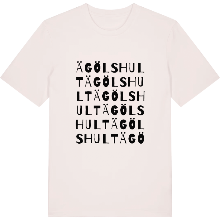 Ägölshult ordlek t-shirt – t-shirt från PinShirt