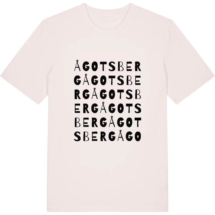 Ågotsberg ordlek t-shirt – t-shirt från PinShirt