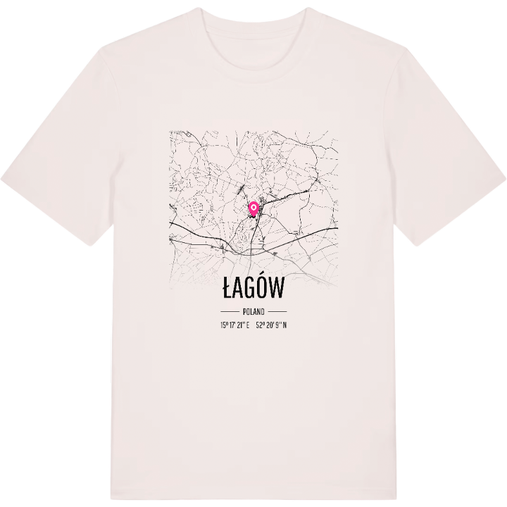 Łagów karta t-shirt – t-shirt från PinShirt