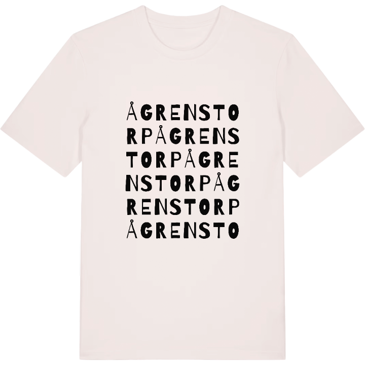 Ågrenstorp ordlek t-shirt – t-shirt från PinShirt