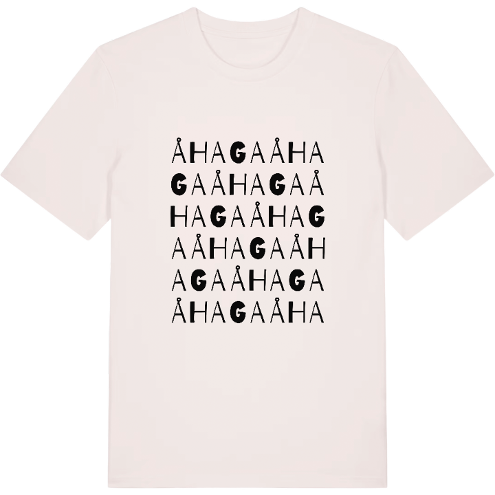 Åhaga ordlek t-shirt – t-shirt från PinShirt
