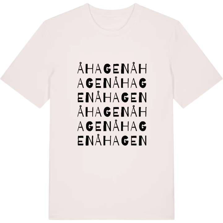 Åhagen ordlek t-shirt – t-shirt från PinShirt
