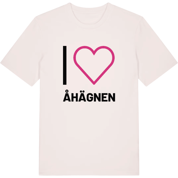 Jag älskar Åhägnen t-shirt stort tryck – t-shirt från PinShirt