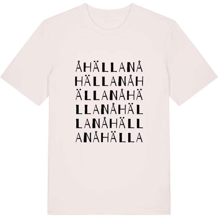 Åhällan ordlek t-shirt – t-shirt från PinShirt