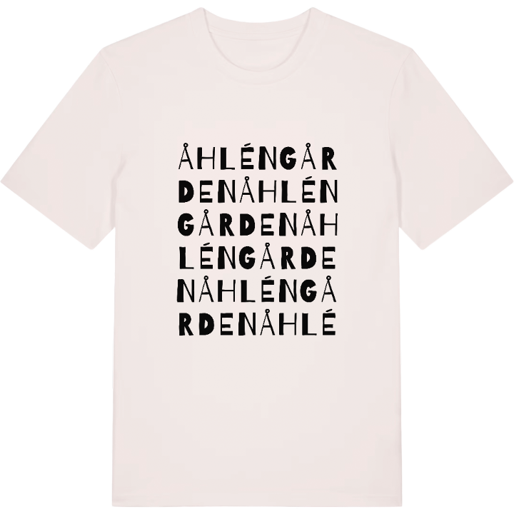 Åhléngården ordlek t-shirt – t-shirt från PinShirt
