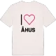 Jag älskar Åhus t-shirt stort tryck