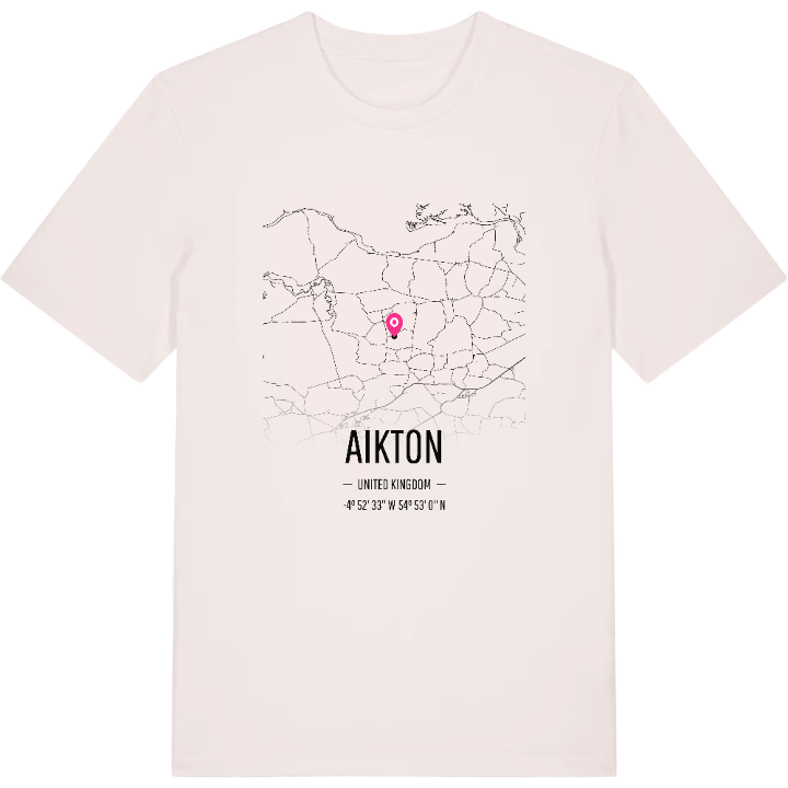 Aikton karta t-shirt – t-shirt från PinShirt