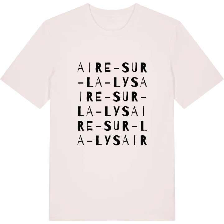 Aire-sur-la-Lys ordlek t-shirt – t-shirt från PinShirt