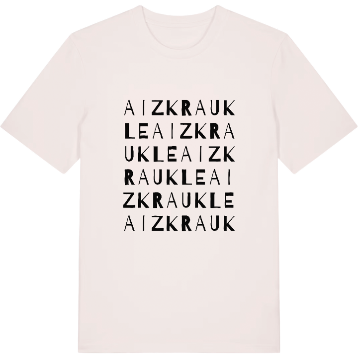 Aizkraukle ordlek t-shirt – t-shirt från PinShirt