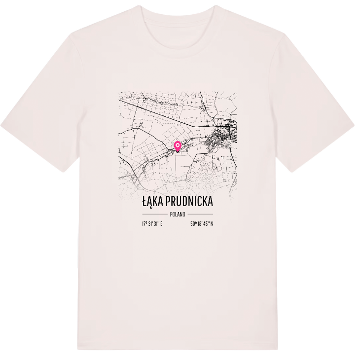 Łąka Prudnicka karta t-shirt – t-shirt från PinShirt