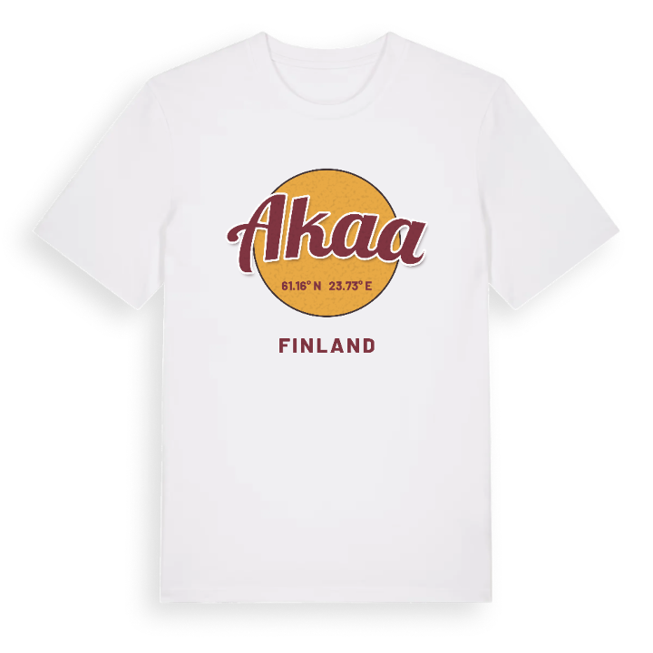 Akaa cirkel t-shirt – t-shirt från PinShirt