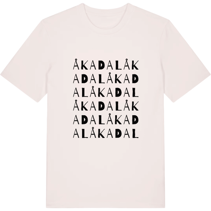 Åkadal ordlek t-shirt – t-shirt från PinShirt