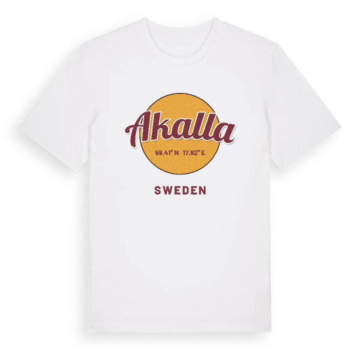 Akalla cirkel t-shirt – t-shirt från PinShirt