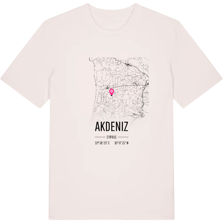 Akdeniz karta t-shirt – t-shirt från PinShirt