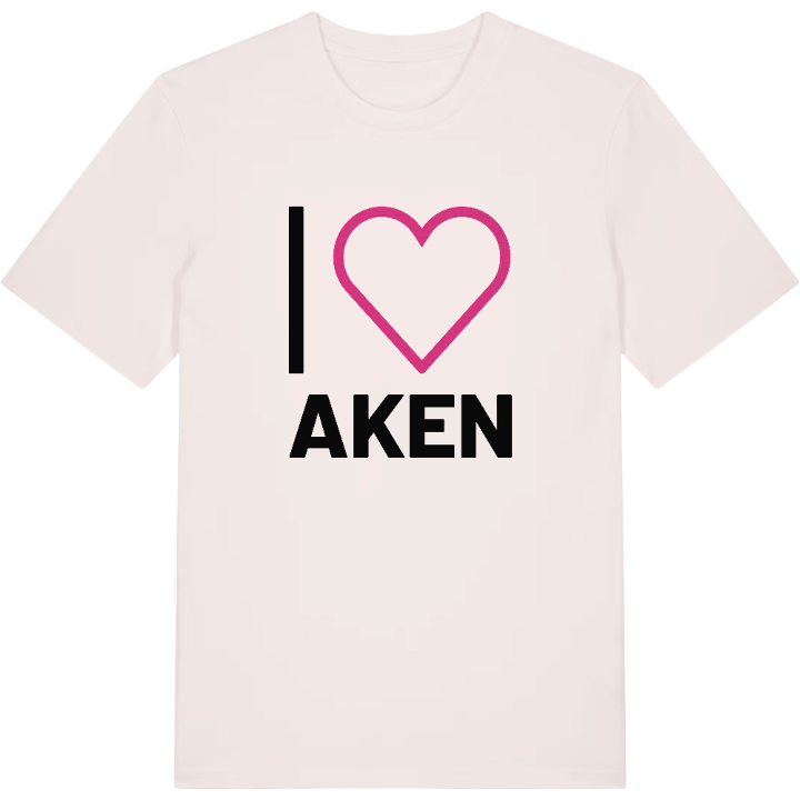Jag älskar Aken t-shirt stort tryck – t-shirt från PinShirt