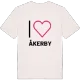 Jag älskar Åkerby t-shirt stort tryck