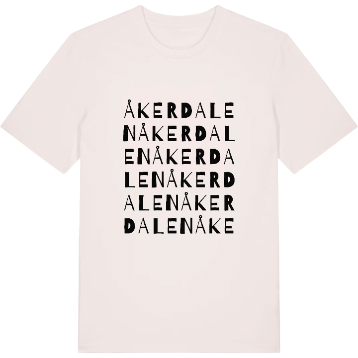 Åkerdalen ordlek t-shirt – t-shirt från PinShirt