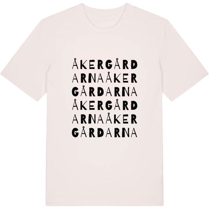 Åkergårdarna ordlek t-shirt – t-shirt från PinShirt