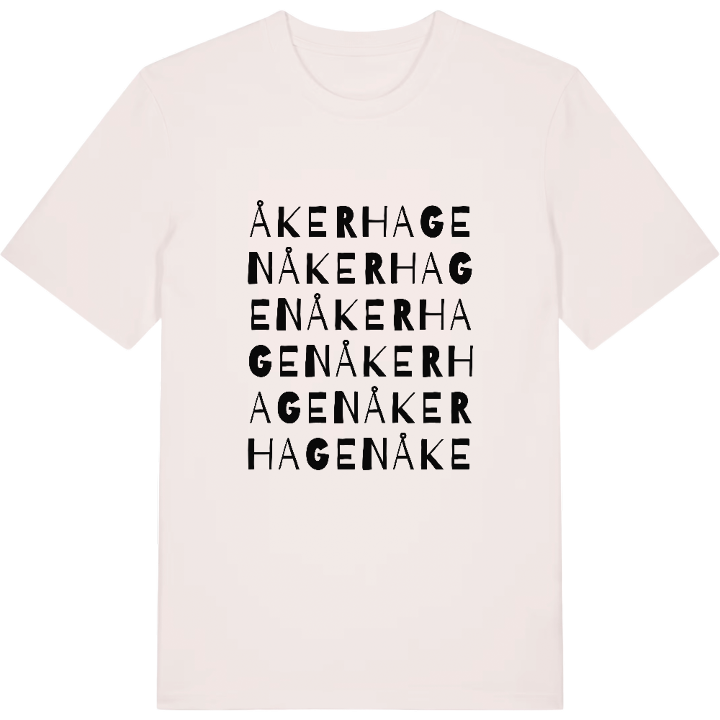 Åkerhagen ordlek t-shirt – t-shirt från PinShirt