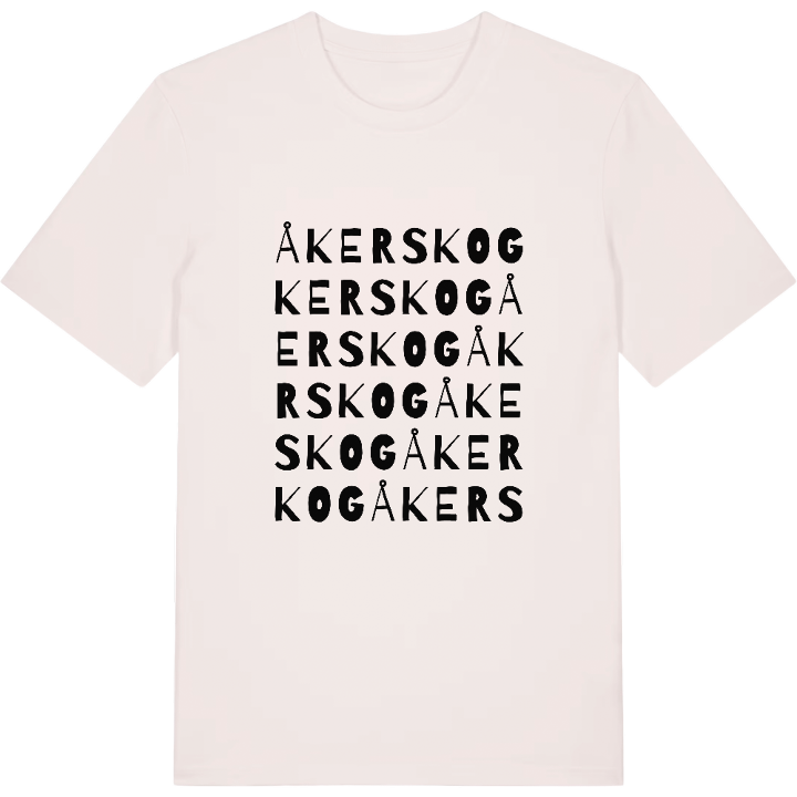 Åkerskog ordlek t-shirt – t-shirt från PinShirt