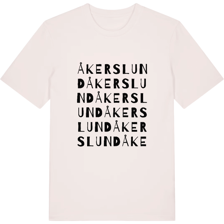 Åkerslund ordlek t-shirt – t-shirt från PinShirt