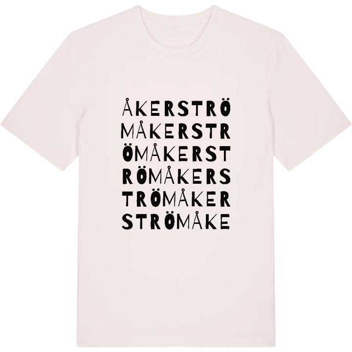 Åkerström ordlek t-shirt – t-shirt från PinShirt