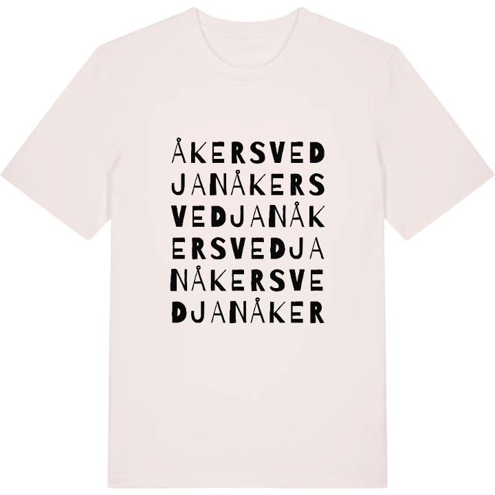 Åkersvedjan ordlek t-shirt – t-shirt från PinShirt
