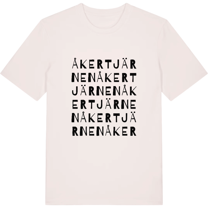 Åkertjärnen ordlek t-shirt – t-shirt från PinShirt